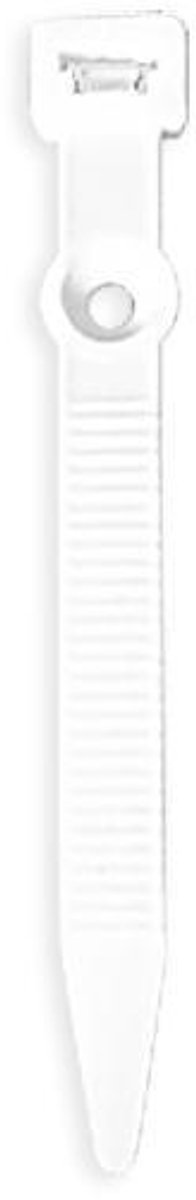 ELEKTRO-PLAST OPATÓWEK UP-z 18 UV - Kabelbinder - 45mm - Wit - Snelle Montage