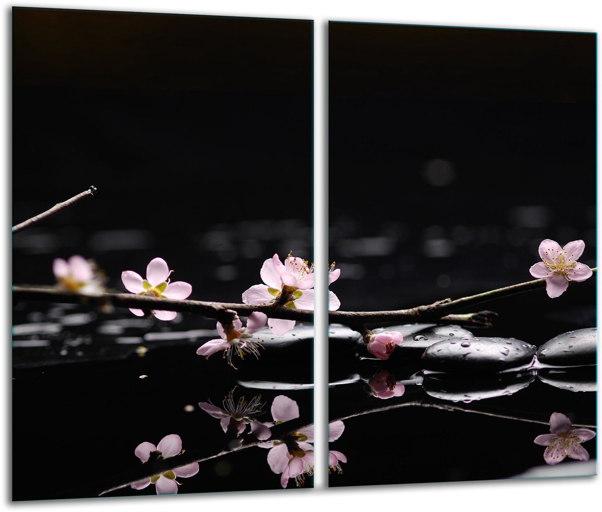 TMK ArtDeko - Snijplank - Glas - 30x52cm - Zwart