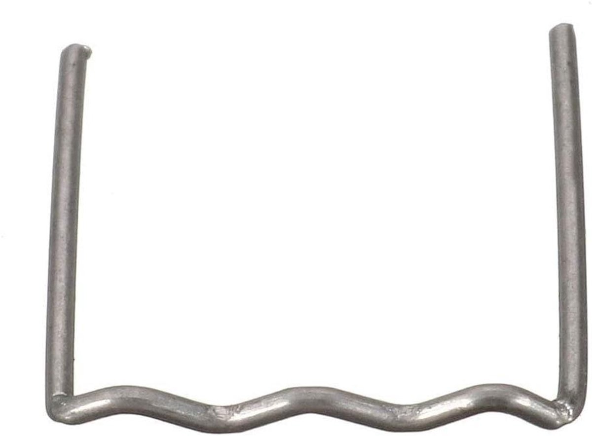 Plastic Lasdraad Set - Reparatiedraad Lassen - Kunststof Repareren - Verschillende Vormen - 500 stuks - Zilver
