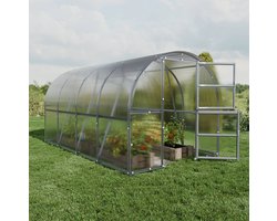 Klasika Baltic LT Tuinkas - Polycarbonaat - 3 x 4 m - 6 mm - Automatische Deuropener - Waterreservoir