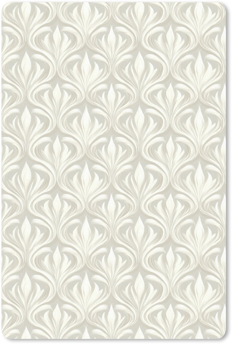 Muismat 13x20 cm - Mousepad Barok - Patroon - Beige - Muismatten