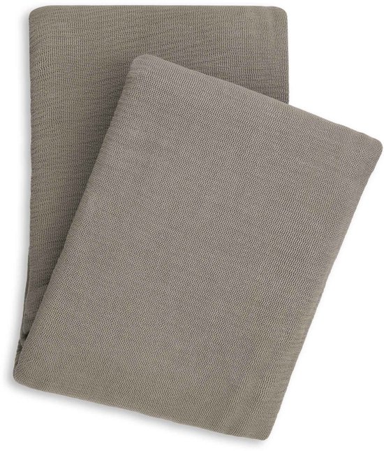 Yellow ICA Plaid - 100% Katoen - 140x200 cm - Taupe
