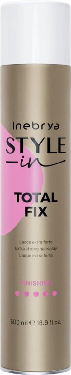 Inebrya Style In Total Fix Extra Strong Hairspray 500 ml