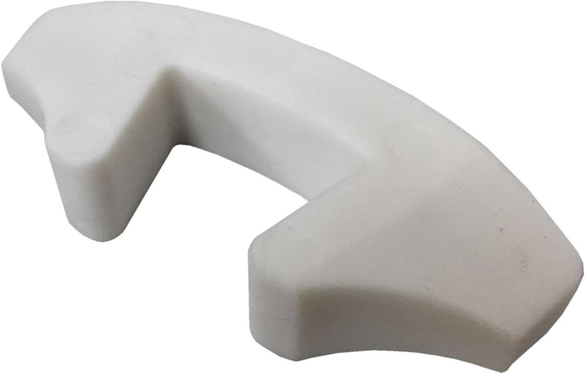 Deurstopper Vingerbescherming - Veiligheidsstopper Deurrand - Kinderen Beveiligen - Anti-knelrand - 100 mm - Ivoorwit