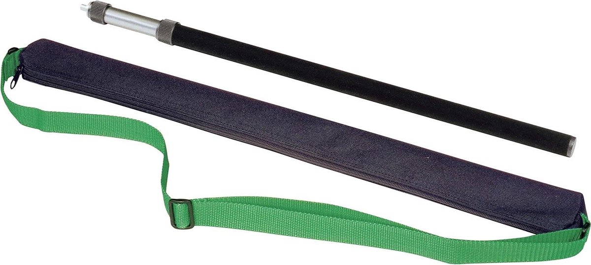 Microfoon Hengelstok - Boom Pole - Opnames Maken - Lichtgewicht Aluminium - 635-1600mm - Zwart