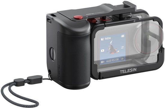 Telesin Street Photography Grip + Cage DJI Osmo Action 3/4/5