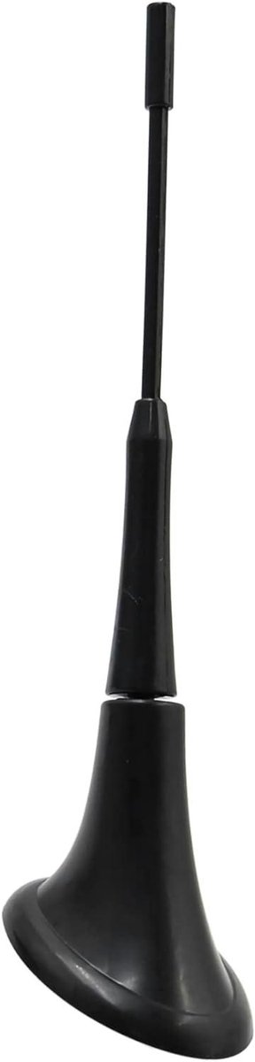 Decoratieve Dummy Antenne - Zelfklevende Antenne Basis - Auto Styling - Universele Pasvorm - 30 cm - Zwart