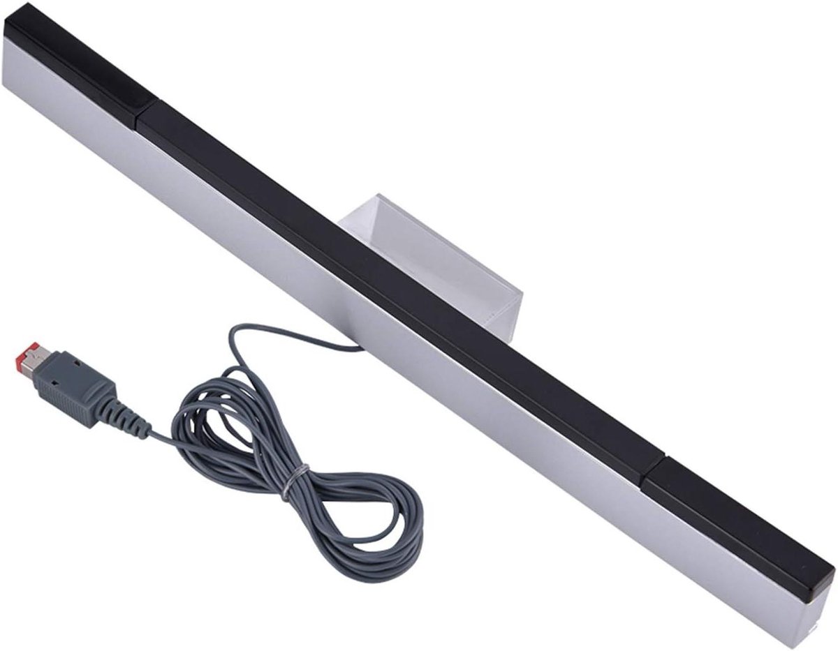 Infrarood Sensorbalk - Sensor Bar Vervangende Balk - Game Nauwkeurigheid - Bedrade Plug-and-Play - 24 cm - Zwart