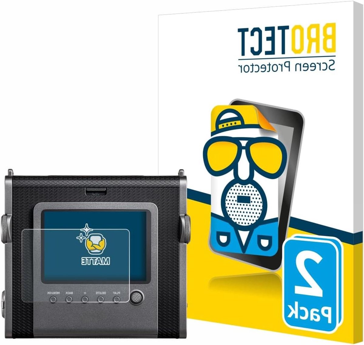 Screen Protector - Beschermfolie Mat - Camera Scherm Beschermen - Anti-Reflectie - 2 Stuks - Mat