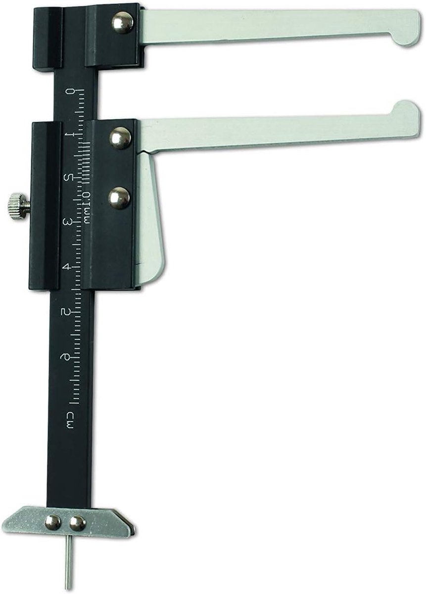 Remschijf Banddiepte Meter - Meetinstrument Combinatie - Voertuig Inspectie - Speciale Kaak - 0-60mm - null