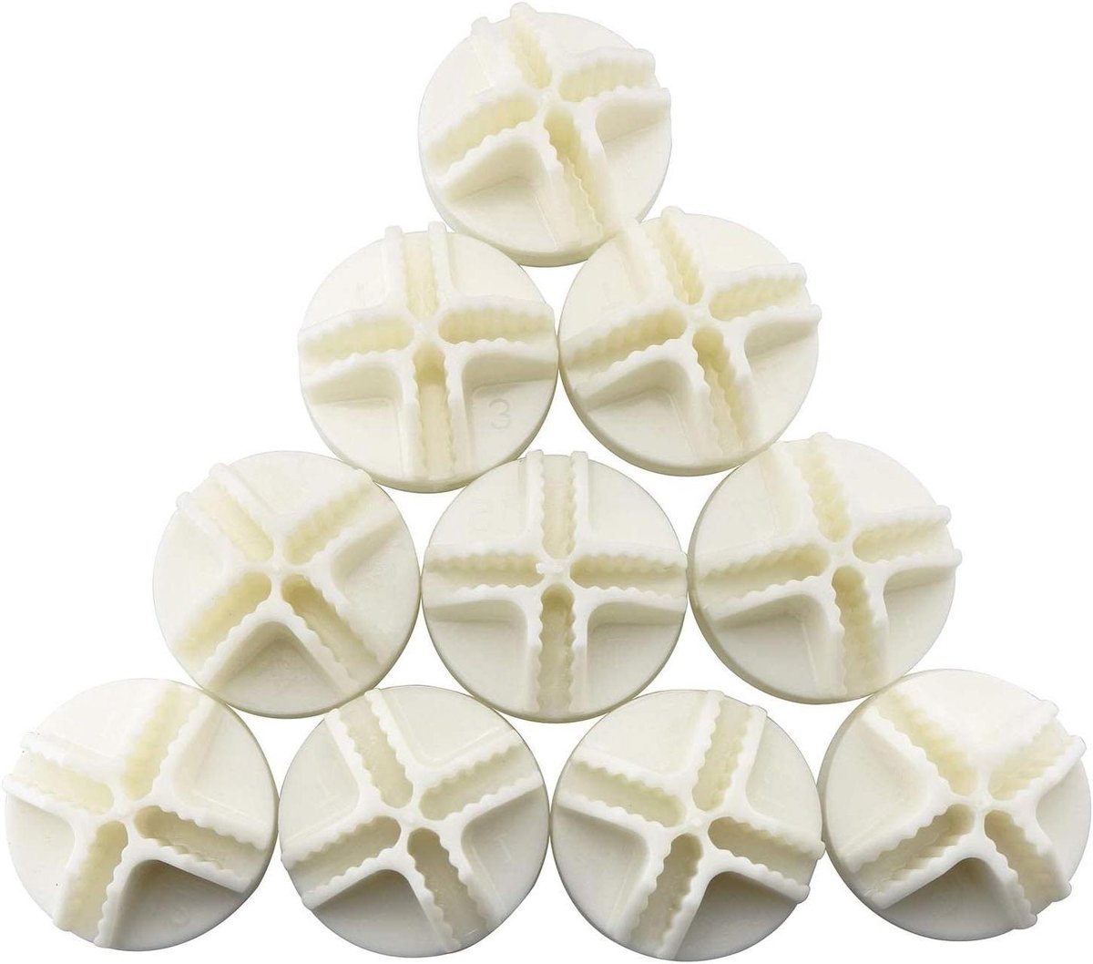 Draadkoppelstukken - Koppelingen - Kasten Organiseren - Stevige Klikverbinding - 32 stuks - Wit