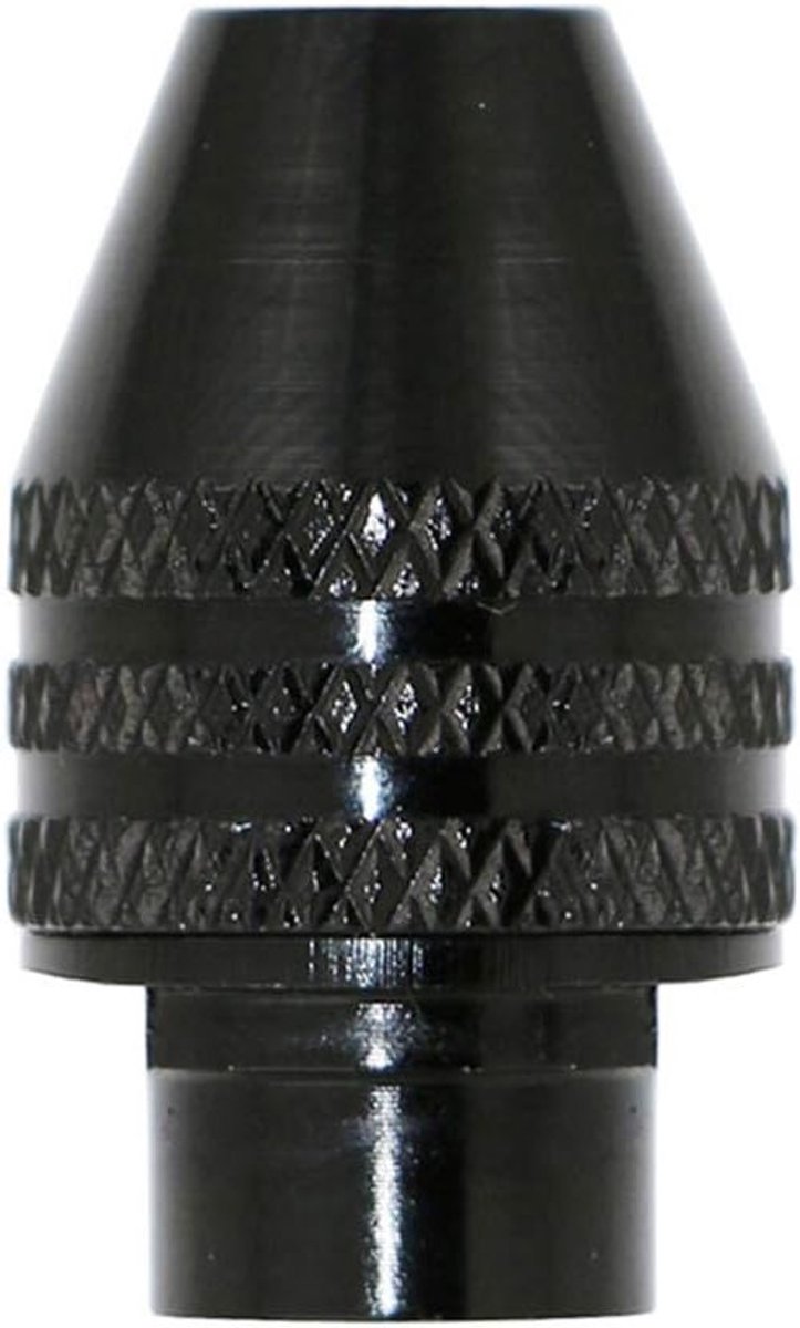 Mini 3-Klauwen Boorkop voor 0.3-3.2mm Boren - Universele Snelle Wisseladapter voor Schroefmachines en Boormachines