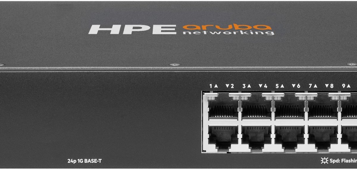 HPE Aruba Networking CX 6000 24p 10M/100M/1G 4p SFP 1G Switch Managed L3 Gigabit Ethernet (10/100/1000) 1U