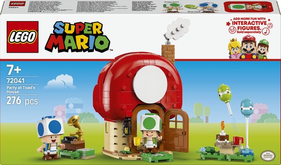 LEGO® Super Mario™ Toads Huisfeestje, Speelgoed - 72041