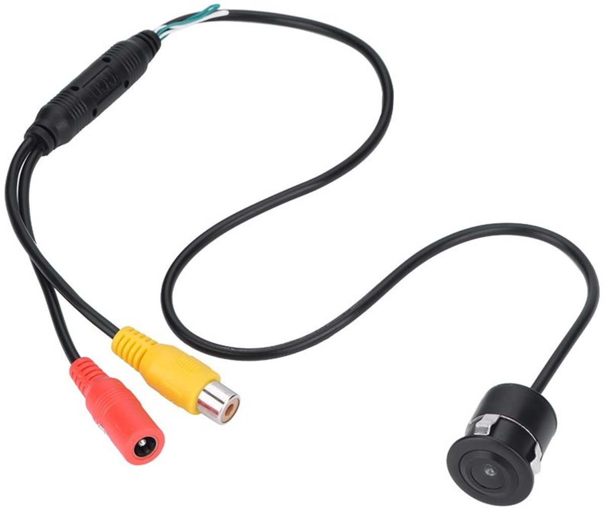 Waterproof Mini 170 Degree Wide Angle CCD Colors CCTV Camera PAL for Car - Wired .