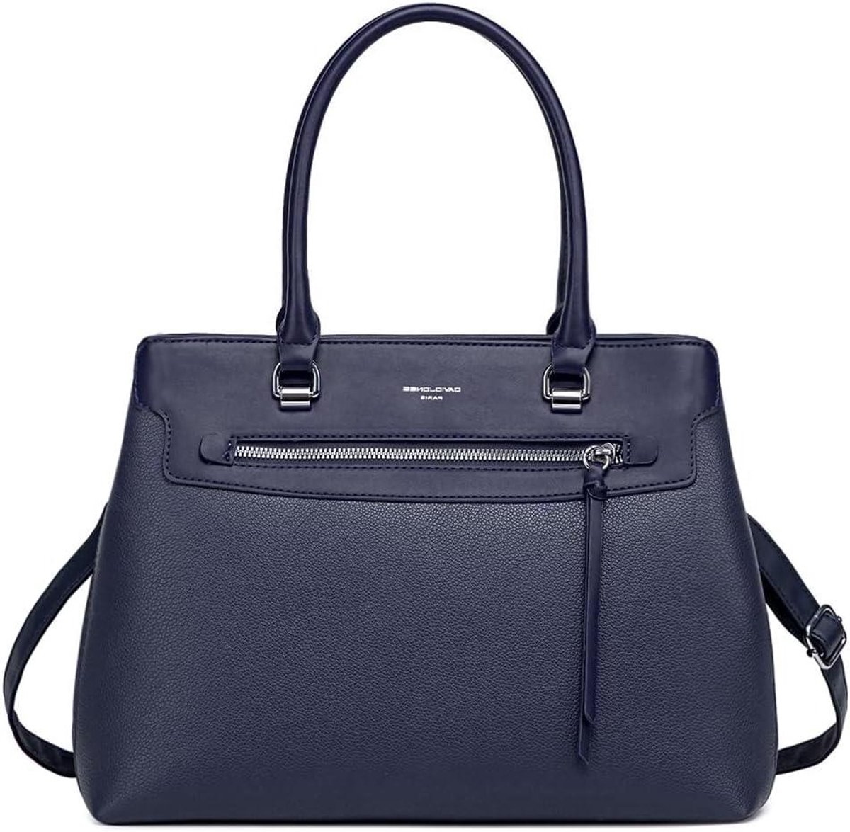 Dames Handtas - Schoudertas Shopper - Stad Werk Shopping - Veel Opbergvakken - 25 x 15 x 3 cm