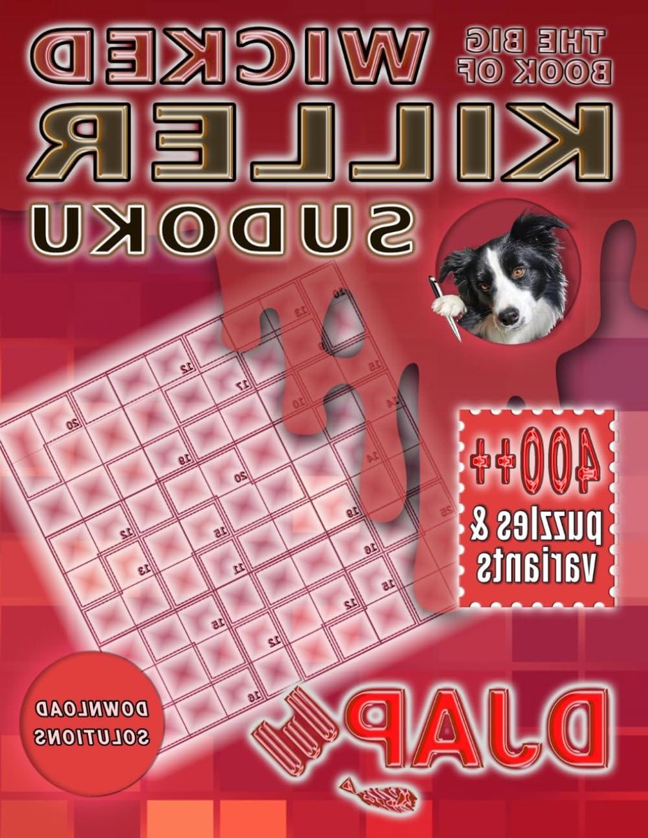 Killer Sudoku Boek - Puzzelboek Sudoku - Hersenen Trainen - 400+ Puzzels - A4 Formaat - Zwart-Wit