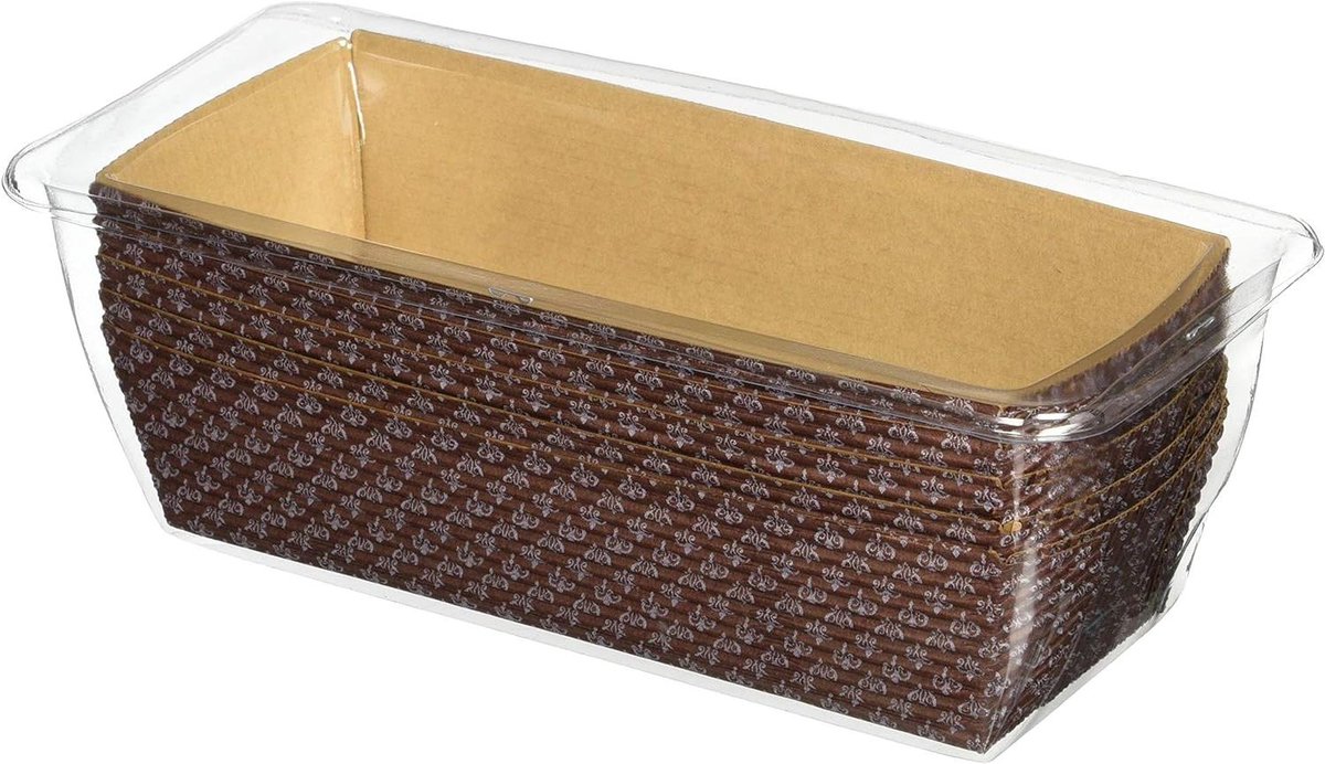 Bakvorm Cake - Papieren Bakvorm - Thuis Bakken - Gebakken Type - 19cm - Bruin