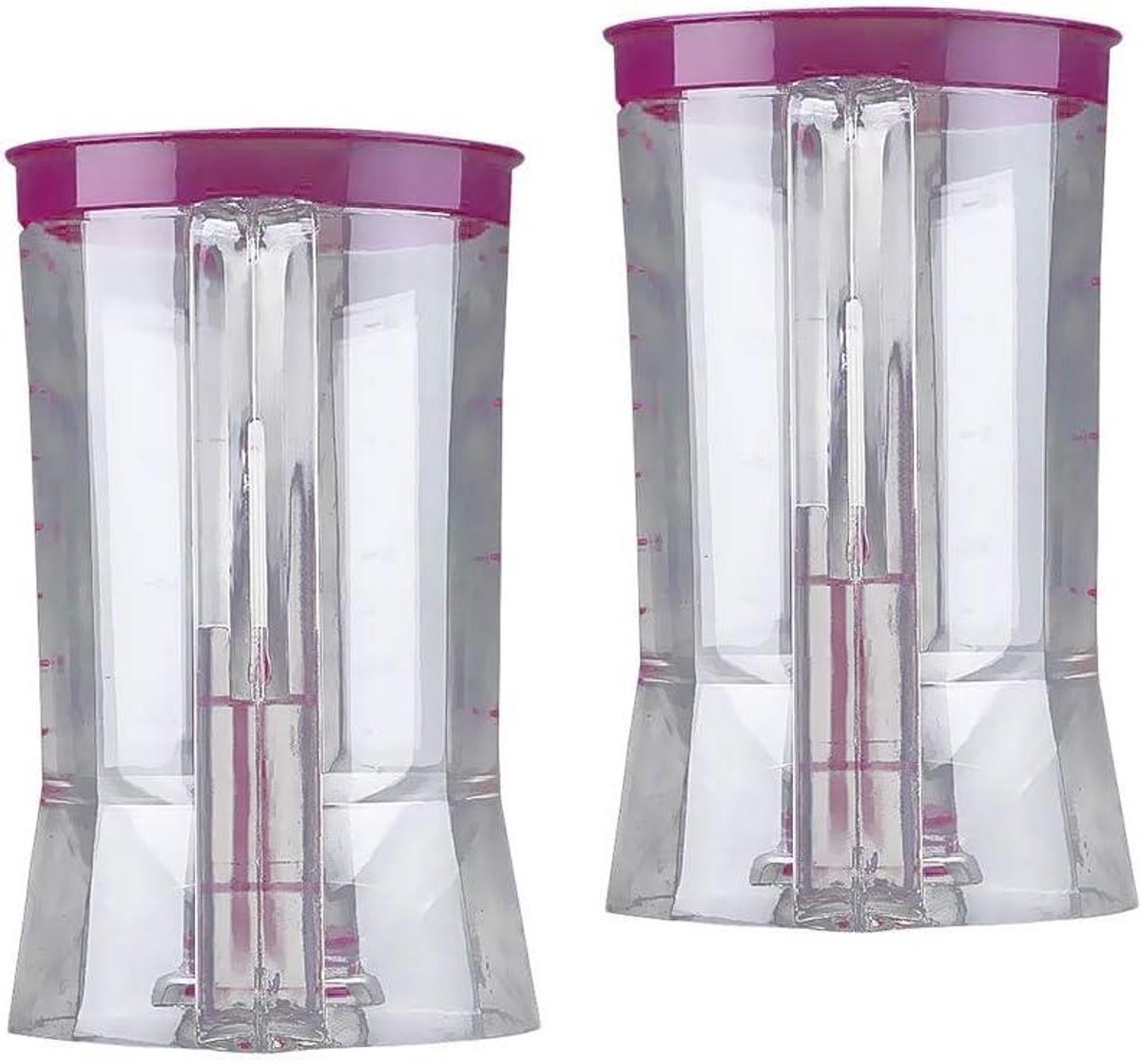 Deegdispenser - Beslagverdeler Trechter - Bakken en Doseren - Met Snelsluiting - 900 ml - Wit
