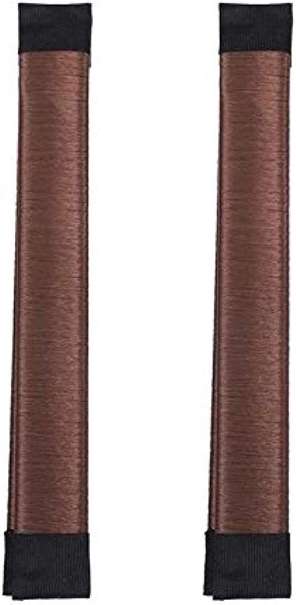 Haar Broodje Maker - Kapsel Tool - Snel Kapsels Maken - Flexibele Draad - 21 cm - Bruin