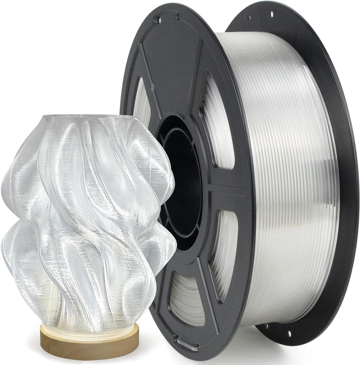 PETG Filament - 3D Printer Filament - Modellen Printen - Hoge Snelheid - 1.75mm 1kg - Transparant