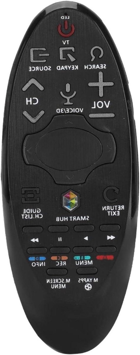 Afstandsbediening - Smart TV Remote - TV Bediening - Grote Knoppen - 10 Meter Bereik - default