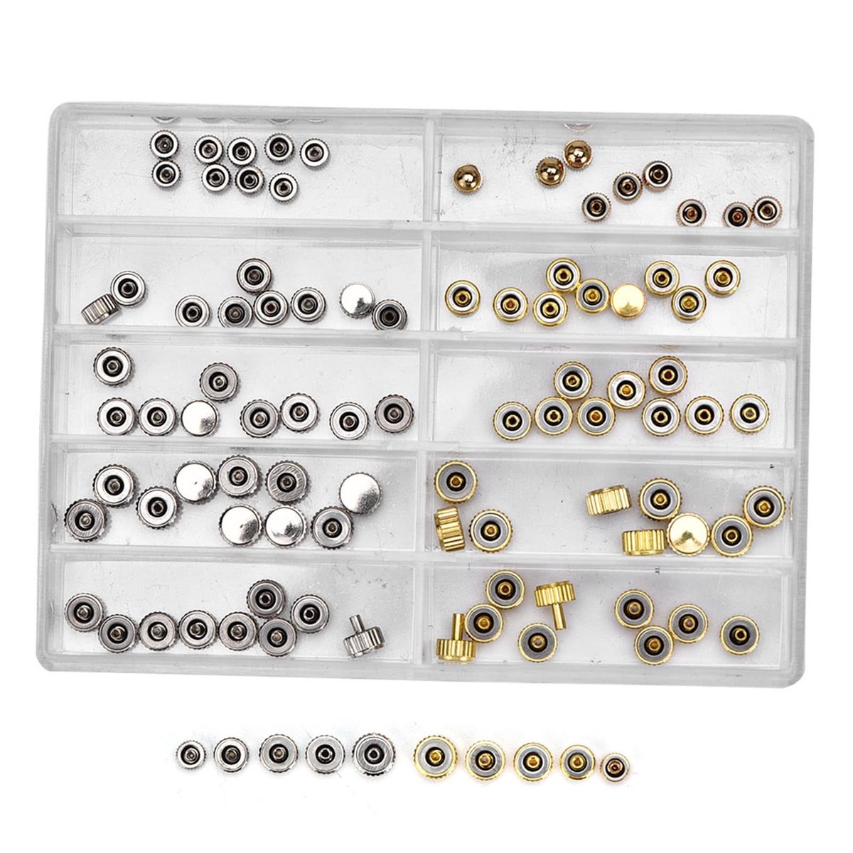 Vt products - Horloge Crown Set - Vervangonderdelen - Professioneel - Mini Schroef - Waterdicht - Accessoires voor Horloge Reparatie - Carneool