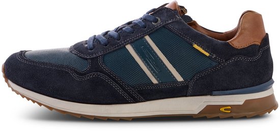 camel active Sneaker met rits aan binnenzijde - Maat menswear-43 - Blauw