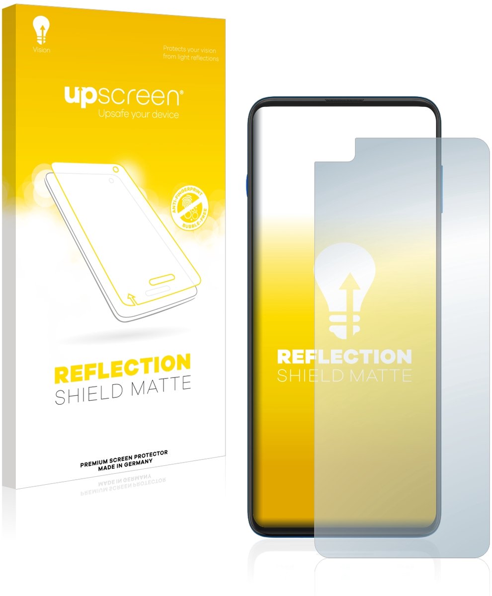 upscreen - Screenprotector voor Motorola G100 - Folie Beschermfolie anti glare matte