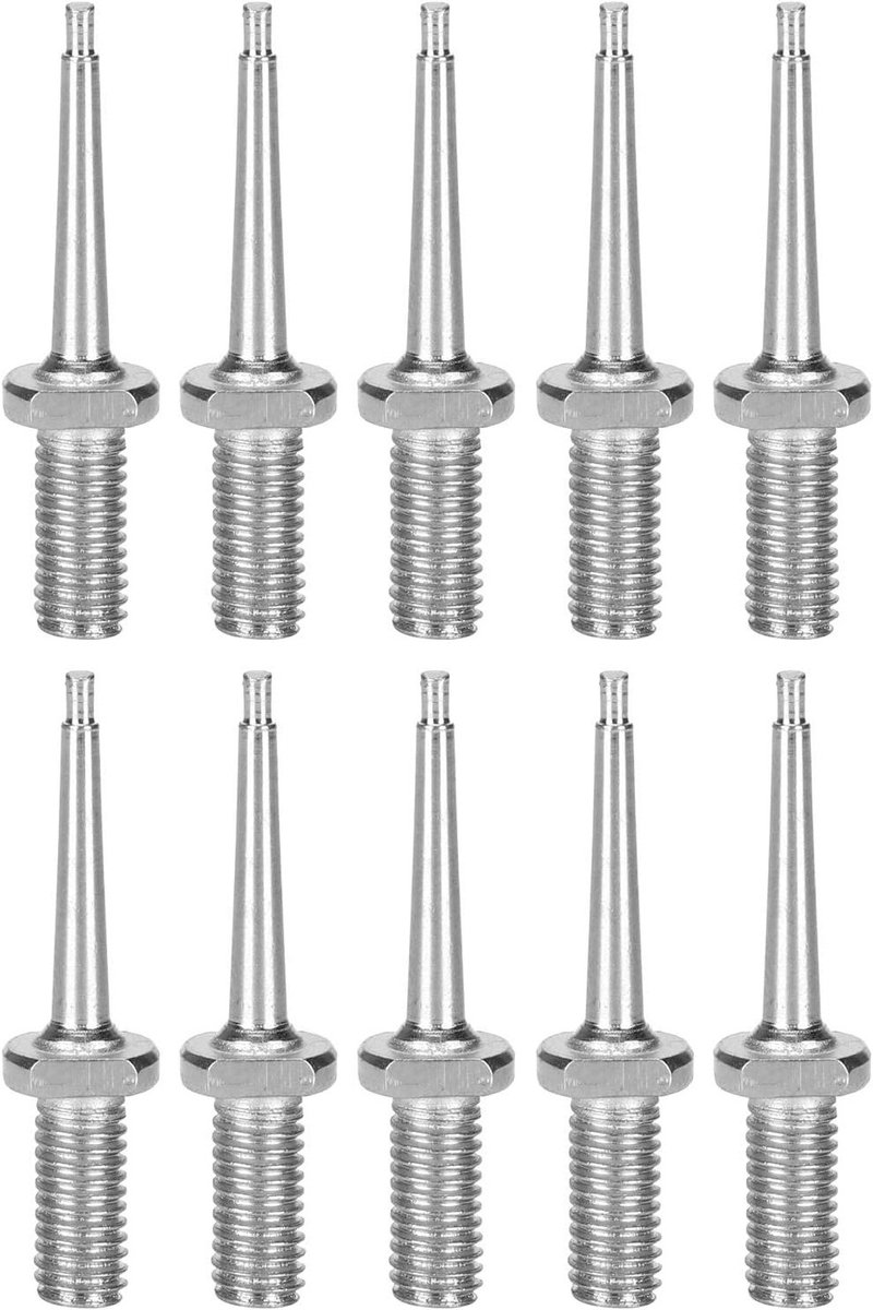 10 Stuks Rvs Oortagschroeven voor Varkens, Schapen en Runderen - Duurzame Oortag Accessoires en Gereedschap