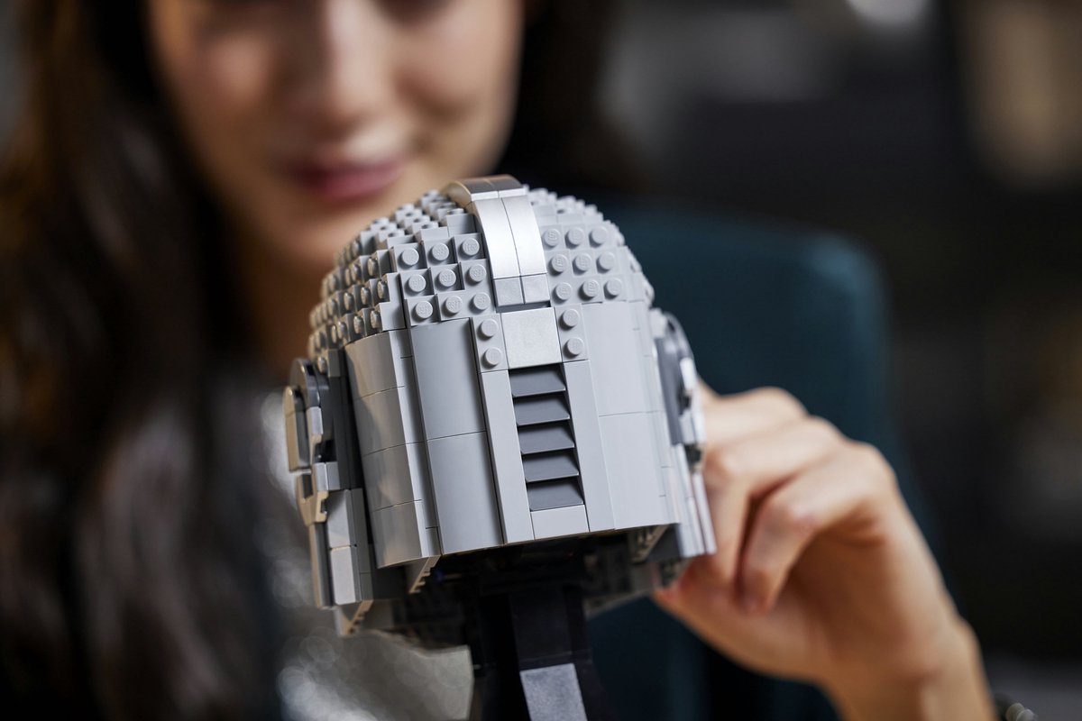 LEGO Star Wars The Mandalorian helmset voor Volwassenen - 75328 — afbeelding 3