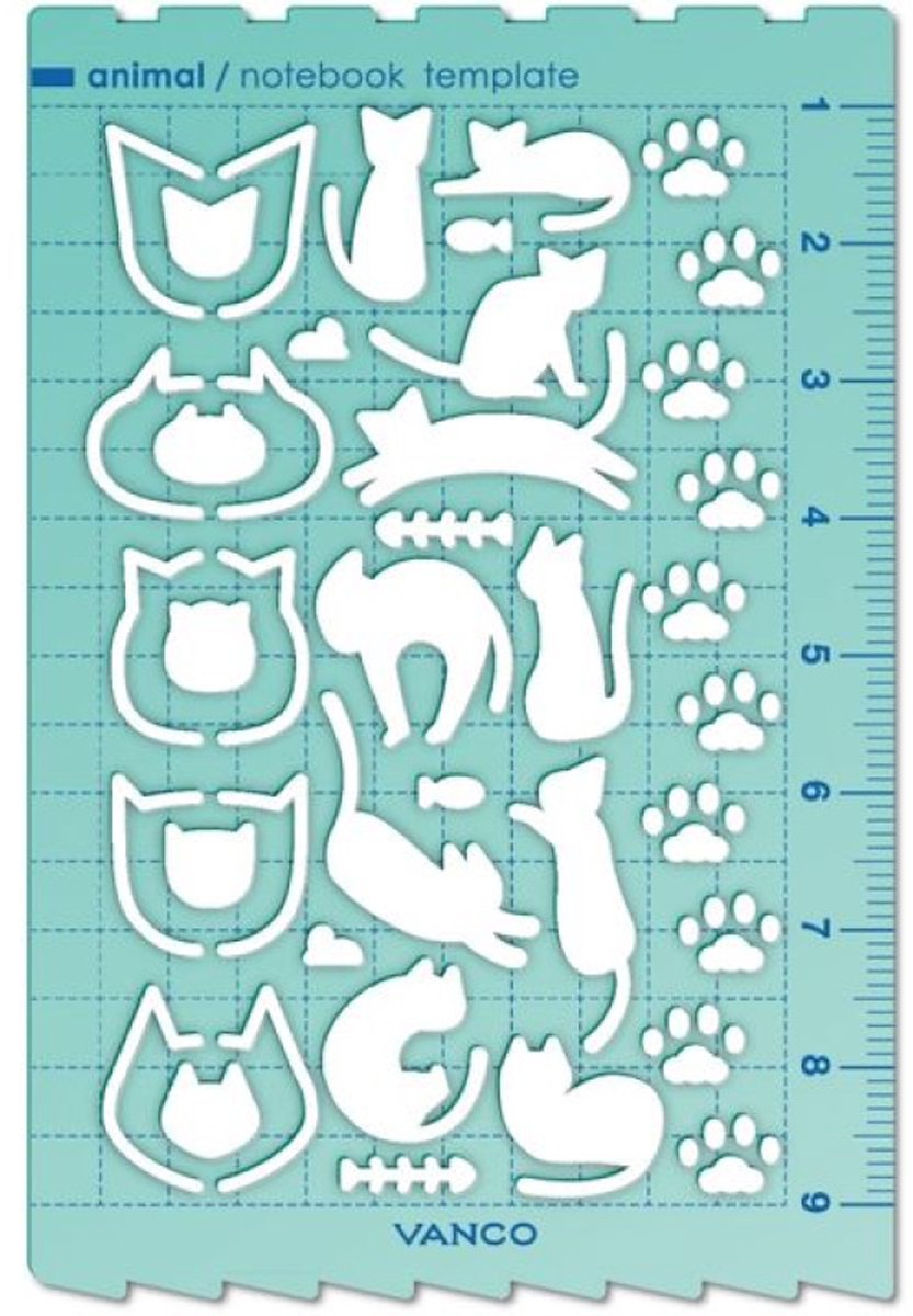Notebook Sjabloon - Katten