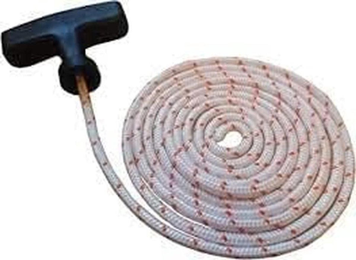 ISE 2.5mm X 10m Universele Trekkoord Starter Touw met Handvat