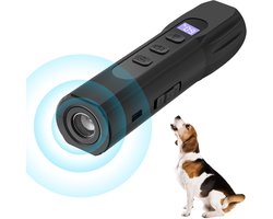 Antibell Anti-Bark Ultrasonic Device voor Honden - 3 Modi - 10 Meter Bereik - Oplaadbare Hondentrainingshulp - Veilig voor Kleine Middelgrote en Grote Honden - Anti Blaas Apparaat - Effectieve Bark Stopper