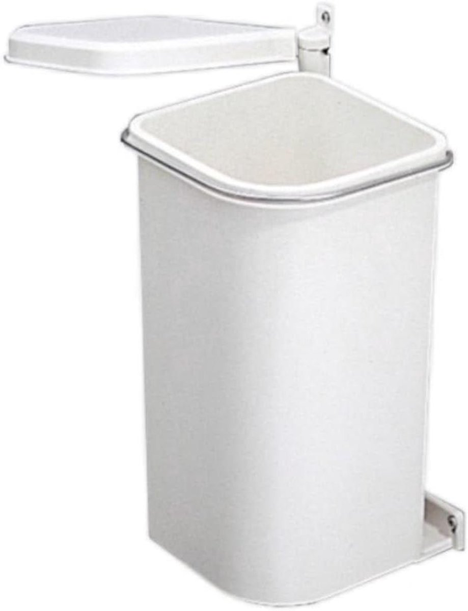 Keukenafvalemmer - Prullenbak keuken - Afval scheiden - Inbouw variant - 5 Liter - Wit