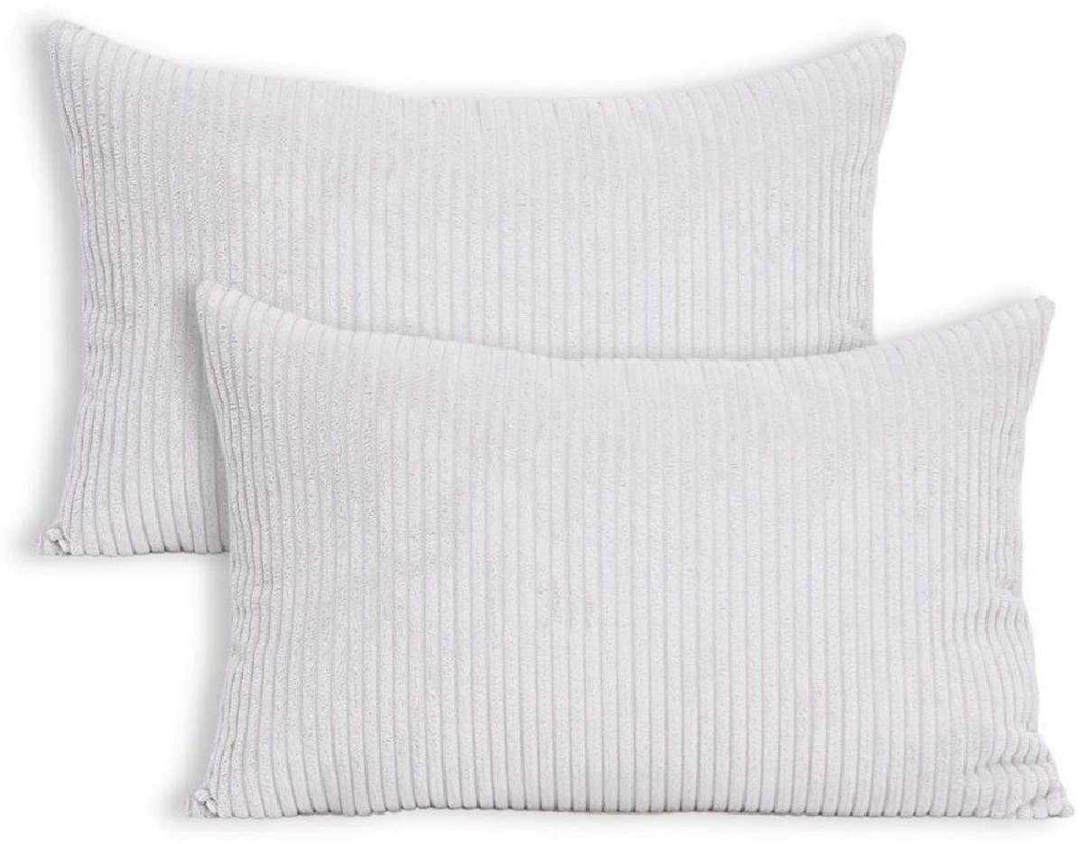 LuMali Kussensloop Ecru 40x60 cm - Kinder Kussensloop - Toddler Pillow Case - OEKO-TEX®