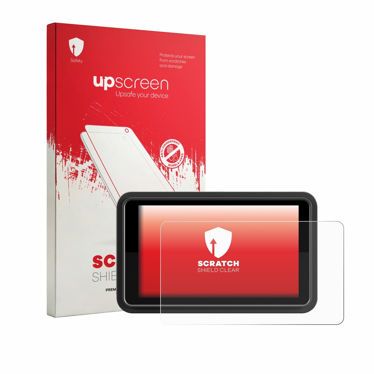 upscreen - Screenprotector voor Atomos Ninja TX GO 5" - Folie Beschermfolie transparant