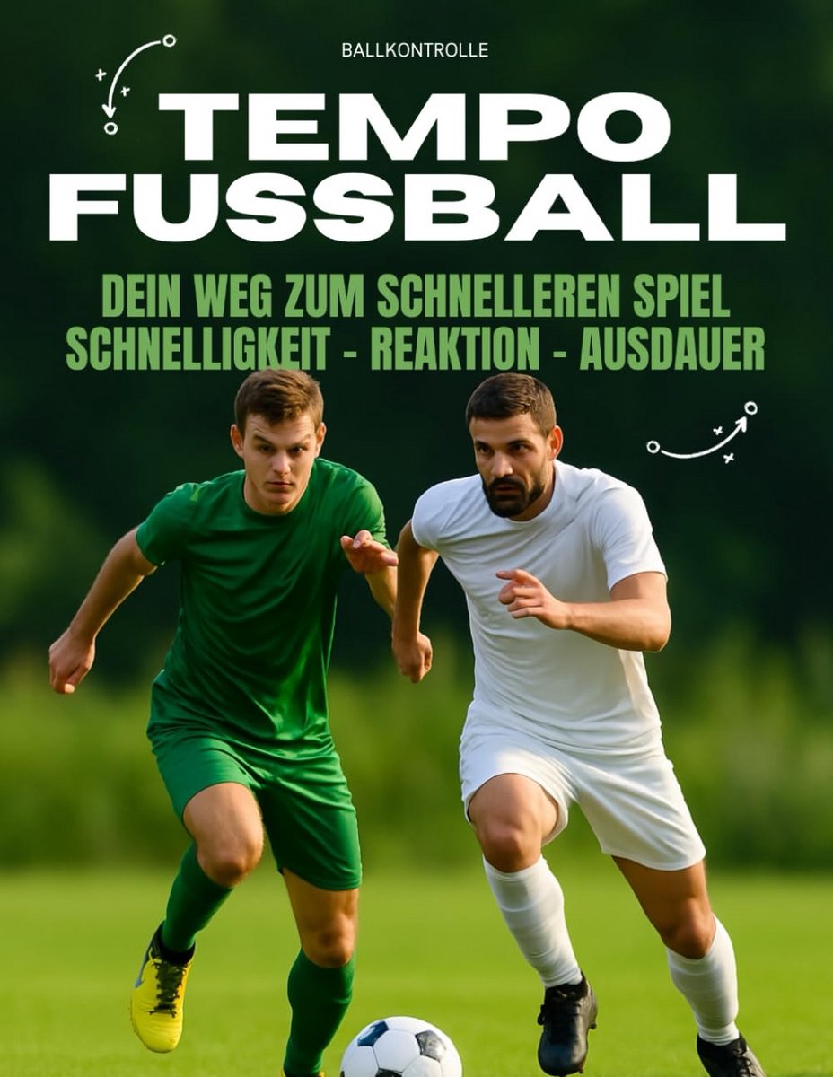 TempoFußball: Dein Weg zum schnelleren Spiel – Schnelligkeit, Reaktion, Ausdauer: Offensiv- & Defensivspiel