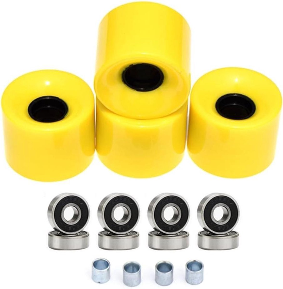 Longboard Wielen Skateboard Wielen Straat Skaten ABEC-9 Lagers 60x45mm 78A