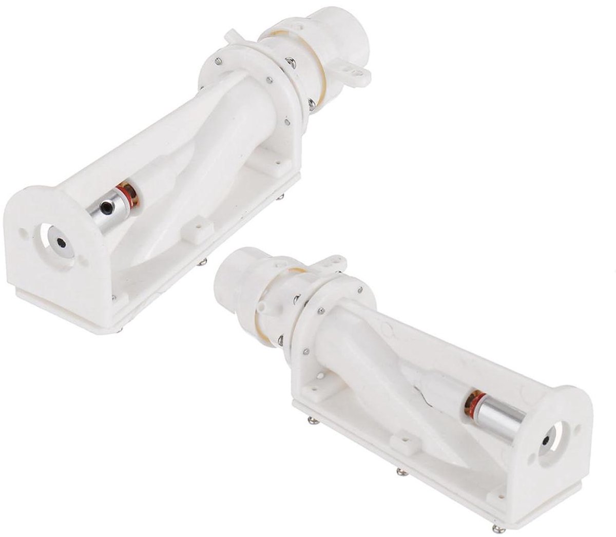 Pompsproeier Boot - Water Turbo - Watersport Accessoire - Krachtige Voortstuwing - 11 x 3 x 3 cm - Wit