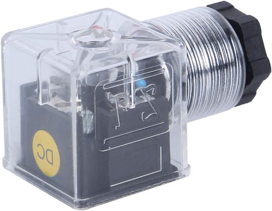 Transparante Solenoid Valve Plug Coils - 5 Stuks Hydraulische Accessoires voor DC24 Volt, Universele Toepassing, Hoogwaardige Verbindingen — afbeelding 4