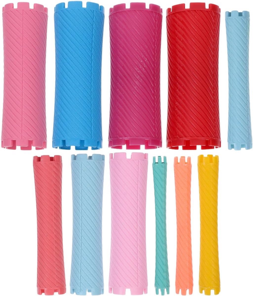 100 Pcs Permanent Bar for Permanent Curlers Curlers Curlers No Heat Sponge for Curls Electric Shaver Rubber Man Wave