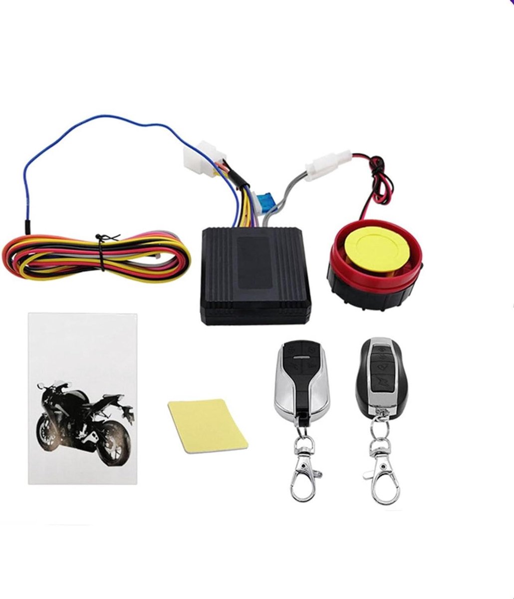 Motorfiets One-Way Alarmsysteem 12 V Anti-Diefstal Waterdicht Beveiligingssysteem Afstandsbediening Motor Start voor Fiets Auto Voertuig