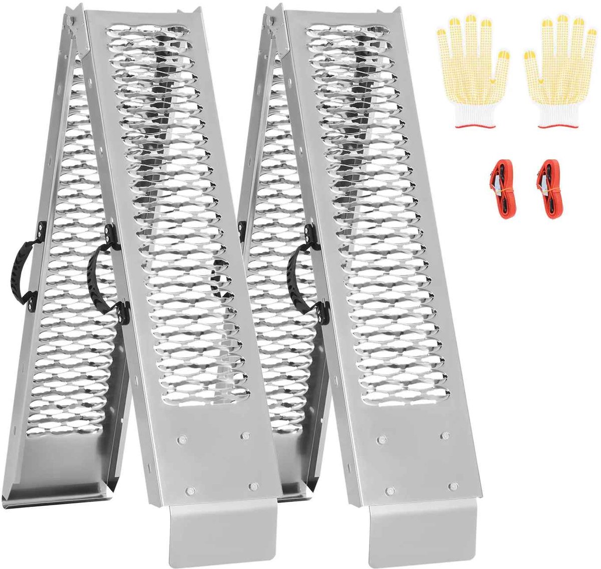 CORE Oprijplaat - 2 Stuks stalen opritten - Geschikt voor ATV/UTV/Motor - Laadplaten - Max. 450kg belastbaar -