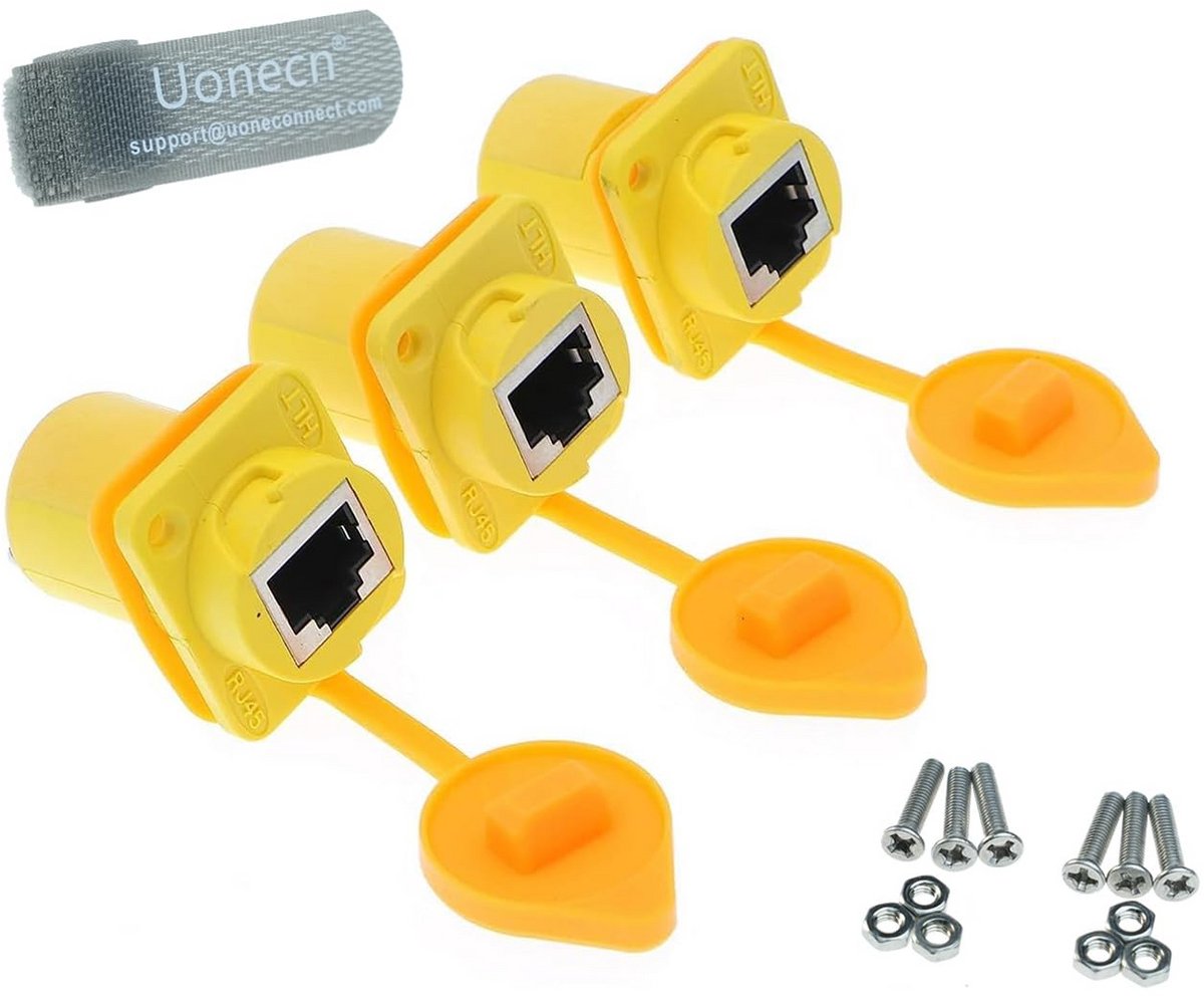 Waterdichte RJ45 Netwerkbus IP65 Ethernet Koppeling voor Buiteninstallatie