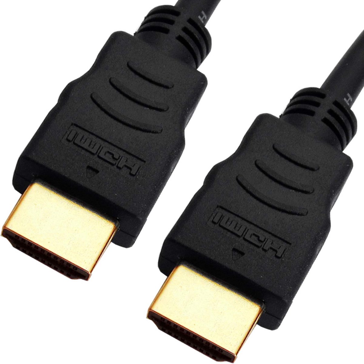 Korte 4K HDMI Kabel met Rechte of Haakse Connector voor Blu-ray en TV