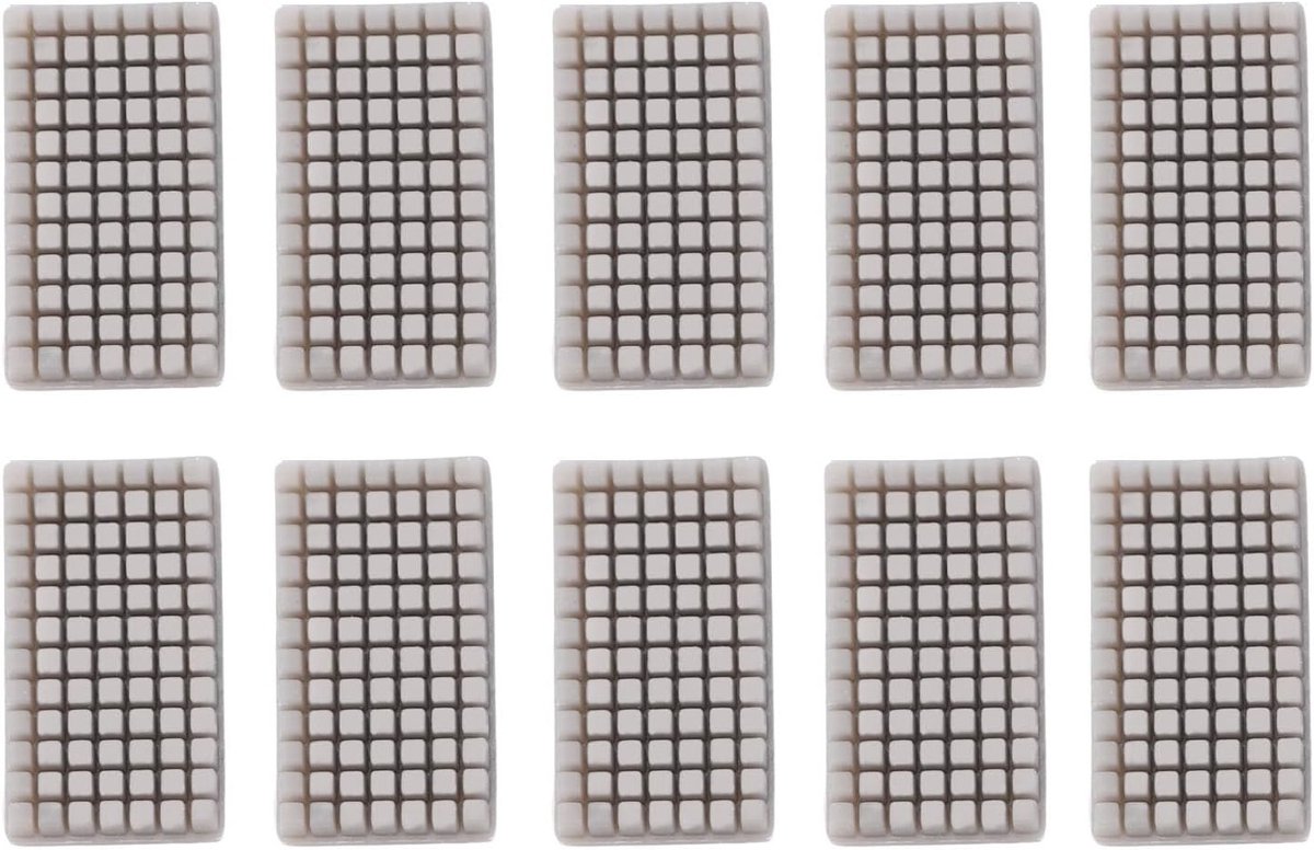 10 Stuks 3D Printer Silicone Borstels en Mondstuk Wiper Blades voor Onderhoud en Reiniging Geschikt voor QIDI Plus 4 Printer