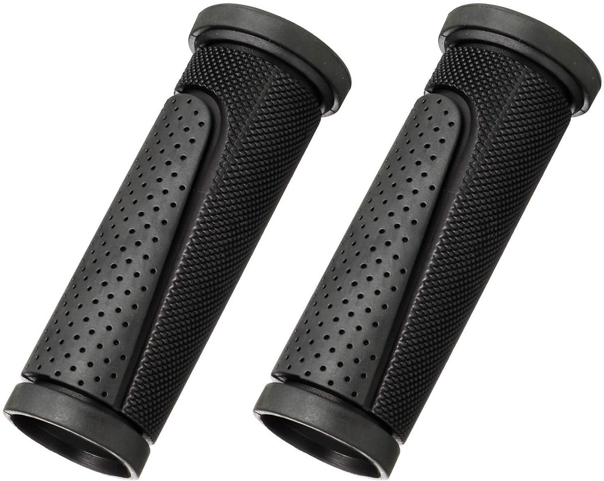 MTTproducts- Fietsgrips Antislip - Handvatten Fiets - Handgrepen Stuur - Ergonomisch - 90MM Lengte - Hoogwaardig Rubber