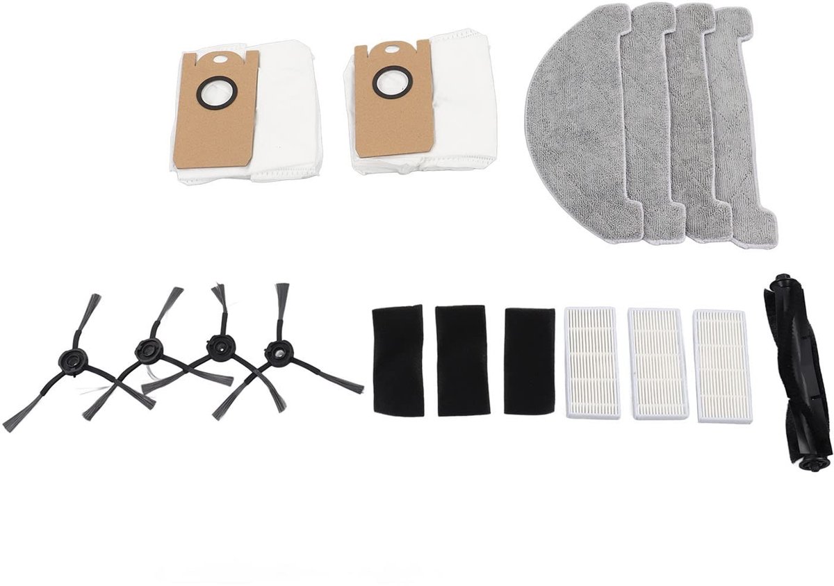 MTTproducts - Vervangingsset Voor Dweilreinigingsrobot voor Harde Vloeren