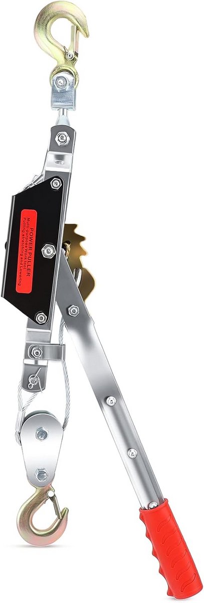 Handlier Staalkabel Trekapparaat met Dubbele Hoek - 2 Ton Capaciteit voor Spannen en Trekken